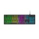 Wozinsky WKG-200 RGB Membrane Gaming Keyboard with Scroll Wheel - Black Wozinsky WKG-200 RGB Membrane Gaming Keyboard with Scroll Wheel - Black