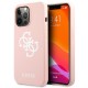 Guess Silicone 4G Logo Case for iPhone 13 Pro Max 6.7" - Pink Guess Silicone 4G Logo Case for iPhone 13 Pro Max 6.7" - Pink