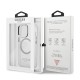 Guess Metal Outline MagSafe case for iPhone 13 Pro / iPhone 13 - silver Guess Metal Outline MagSafe case for iPhone 13 Pro / iPhone 13 - silver