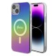Guess IML Iridescent MagSafe case for iPhone 15 Plus / 14 Plus 6.7" - multicolor