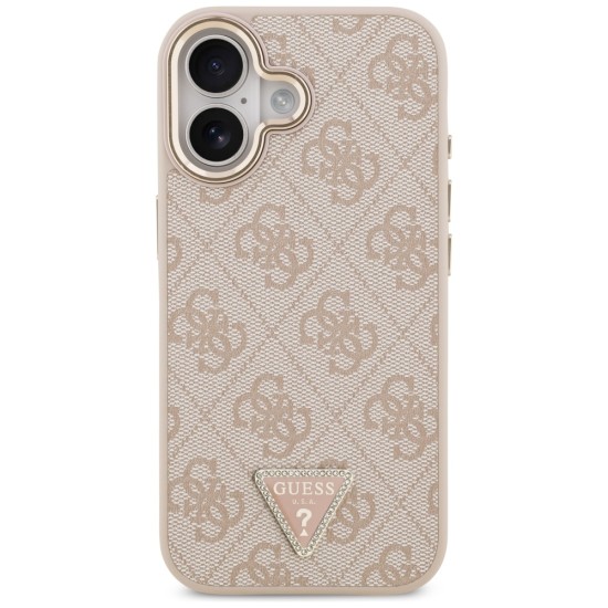 Guess 4G Triangle Logo MagSafe Case for iPhone 17 - Rose Gold Guess 4G Triangle Logo MagSafe Case for iPhone 17 - Rose Gold