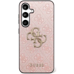 Guess Big 4G Classic Logo Case for Samsung Galaxy S25 FE - Pink