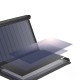 Choetech SC001 solar foldable charger 19W 2x USB-A - black Choetech SC001 solar foldable charger 19W 2x USB-A - black