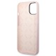 Guess Silicone Triangle Case for iPhone 14 6.1" - Purple