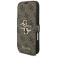 Guess Book 4G Metal Logo Case for iPhone 17 Pro - Brown Guess Book 4G Metal Logo Case for iPhone 17 Pro - Brown