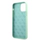 Guess Metal Logo Script Case for iPhone 12 Pro Max 6.7" - Green