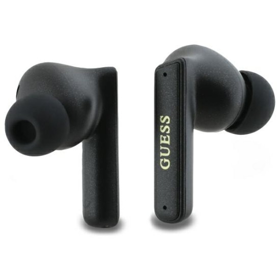 Guess Bluetooth headphones GUTWST88MCTGK TWS + docking station black/black Capsule Printed Logo Guess Bluetooth headphones GUTWST88MCTGK TWS + docking station black/black Capsule Printed Logo