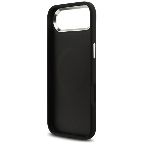 Guess Glitter Triangle Logo MagSafe Case for iPhone 17 Air - Black Guess Glitter Triangle Logo MagSafe Case for iPhone 17 Air - Black