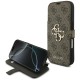 Guess Book 4G Metal Logo Case for iPhone 17 Pro - Brown Guess Book 4G Metal Logo Case for iPhone 17 Pro - Brown