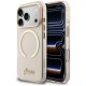Guess IML Script Metal MagSafe Case for iPhone 17 Pro - Pink