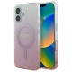 Guess IML Glitter Gradient MagSafe iPhone 16 Case - Pink Guess IML Glitter Gradient MagSafe iPhone 16 Case - Pink