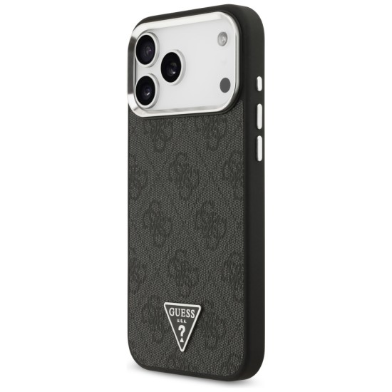 Guess 4G Triangle Logo MagSafe case for iPhone 17 Pro Max - black