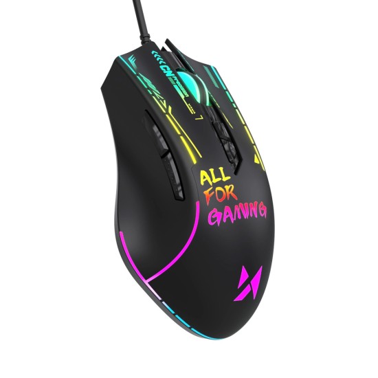 Wozinsky WMGK-7200 Wired Optical Gaming Mouse 7200 DPI - Black Wozinsky WMGK-7200 Wired Optical Gaming Mouse 7200 DPI - Black