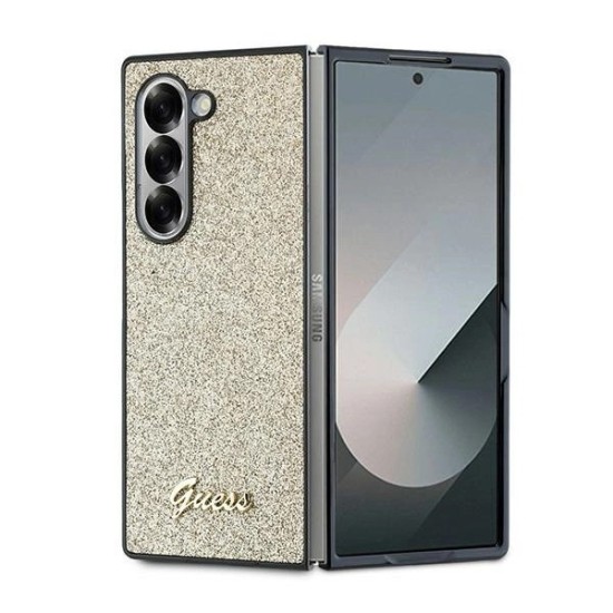 Guess 4G Glitter Script Case for Samsung Galaxy Z Fold 6 - Gold Guess 4G Glitter Script Case for Samsung Galaxy Z Fold 6 - Gold