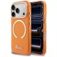 Guess IML Script Metal MagSafe Case for iPhone 17 Pro - Orange Guess IML Script Metal MagSafe Case for iPhone 17 Pro - Orange
