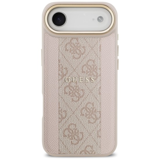 Guess 4G Stripe MagSafe Case for iPhone Air - Pink