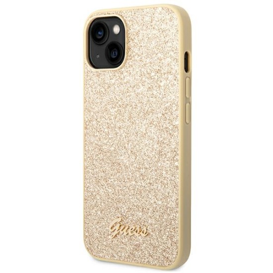 Guess GUHCP14SHGGSHD iPhone 14 6.1" gold/gold hard case Glitter Script Guess GUHCP14SHGGSHD iPhone 14 6.1" gold/gold hard case Glitter Script