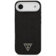 Guess Glitter Triangle Logo MagSafe Case for iPhone 17 Air - Black Guess Glitter Triangle Logo MagSafe Case for iPhone 17 Air - Black