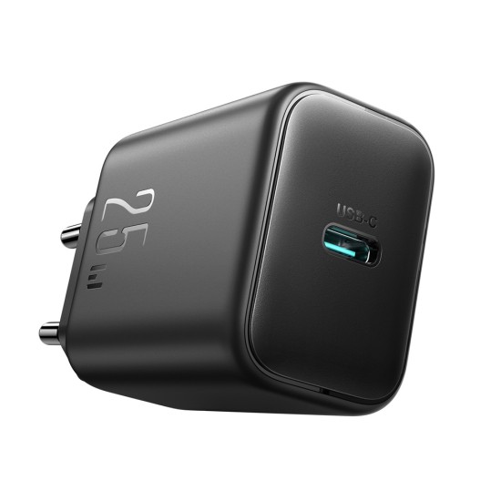 Joyroom JR-TCF23 USB-C 25W SFC / PPS / PD network charger - black