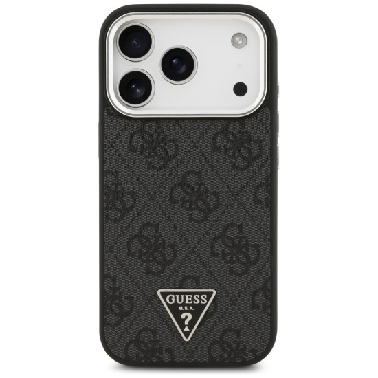 Guess 4G Triangle Logo MagSafe case for iPhone 17 Pro - black