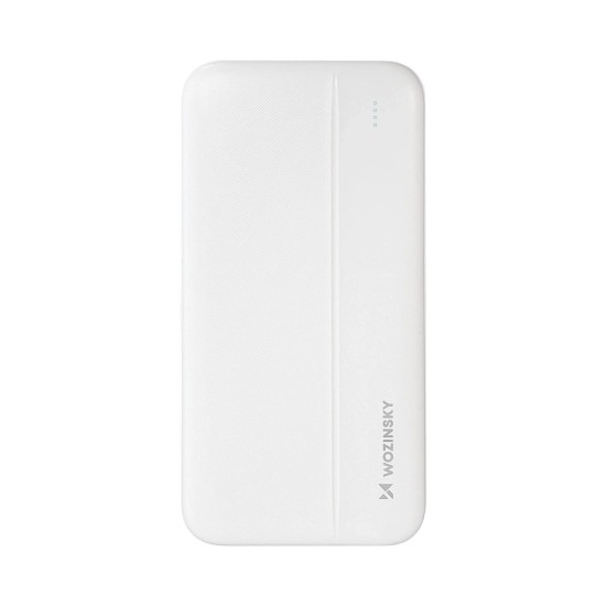 Wozinsky powerbank Li-Po 10000mAh 2 x USB white (WPBWE1) Wozinsky powerbank Li-Po 10000mAh 2 x USB white (WPBWE1)