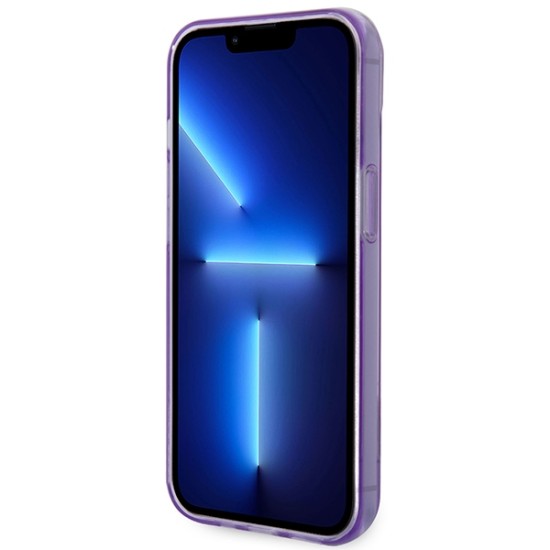 Guess Translucent iPhone 14 6.1" Case - Purple