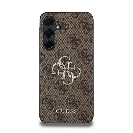Guess 4G Big Metal Logo case for Samsung Galaxy A35 - brown Guess 4G Big Metal Logo case for Samsung Galaxy A35 - brown