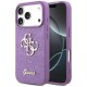 Guess Fixed Glitter Big 4G case for iPhone 17 Pro - purple Guess Fixed Glitter Big 4G case for iPhone 17 Pro - purple