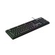 Wozinsky WKG-200 RGB Membrane Gaming Keyboard with Scroll Wheel - Black Wozinsky WKG-200 RGB Membrane Gaming Keyboard with Scroll Wheel - Black