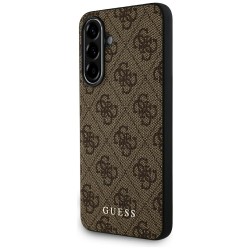 Guess 4G Metal Gold Logo Case for Samsung Galaxy A36 - Brown Guess 4G Metal Gold Logo Case for Samsung Galaxy A36 - Brown