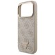 Guess 4G Triangle Logo MagSafe Case for iPhone 17 Pro - Rose Gold