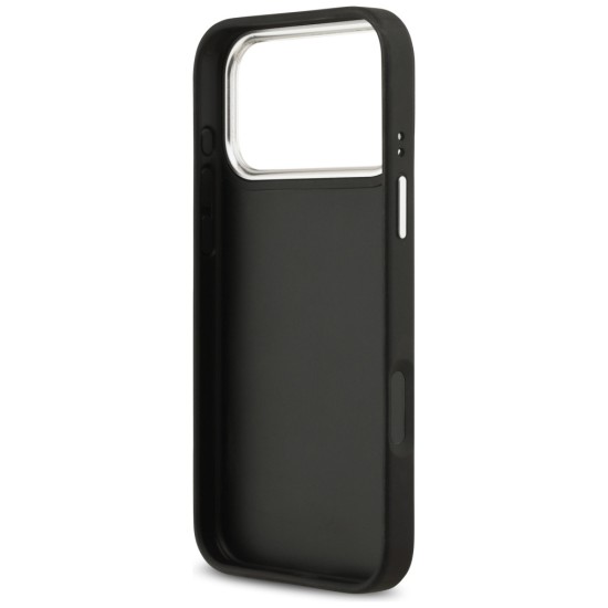 Guess Grained Big 4G Classic Logo case for iPhone 17 Pro Max - black Guess Grained Big 4G Classic Logo case for iPhone 17 Pro Max - black