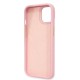 Guess Croco Collection case for iPhone 14 Plus - pink