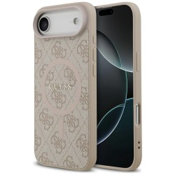 Guess 4G Ring Classic Logo MagSafe Case for iPhone 17 Air - Pink