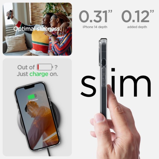 Spigen ULTRA HYBRID IPHONE 14 CRYSTAL CLEAR Spigen ULTRA HYBRID IPHONE 14 CRYSTAL CLEAR