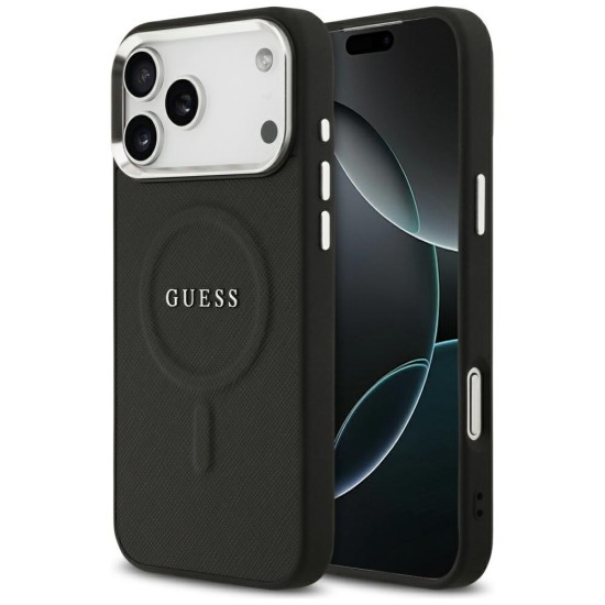 Guess Classic Logo MagSafe Case for iPhone 17 Pro Max - Black Guess Classic Logo MagSafe Case for iPhone 17 Pro Max - Black