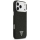 Guess Glitter Triangle Logo MagSafe Case for iPhone 17 Pro Max - Black
