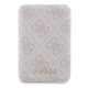 Guess Powerbank inductive 15W GUPB5FP4EMGP 5000mAh pink/pink 4G Leather Metal Logo MagSafe Guess Powerbank inductive 15W GUPB5FP4EMGP 5000mAh pink/pink 4G Leather Metal Logo MagSafe