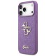 Guess Fixed Glitter Big 4G case for iPhone 17 Pro Max - purple Guess Fixed Glitter Big 4G case for iPhone 17 Pro Max - purple