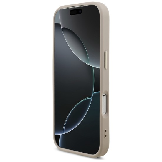 Guess 4G Triangle Logo MagSafe Case for iPhone 17 Pro - Rose Gold