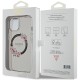 Guess IML Flowers Wreath MagSafe case for iPhone 15 / 14 / 13 - black Guess IML Flowers Wreath MagSafe case for iPhone 15 / 14 / 13 - black