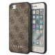 Guess 4G Metal Gold Logo Case for iPhone SE 2022 / 2020 / 7 / 8 - Brown Guess 4G Metal Gold Logo Case for iPhone SE 2022 / 2020 / 7 / 8 - Brown