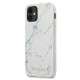 Guess Marble Case for iPhone 12 mini 5.4" - White