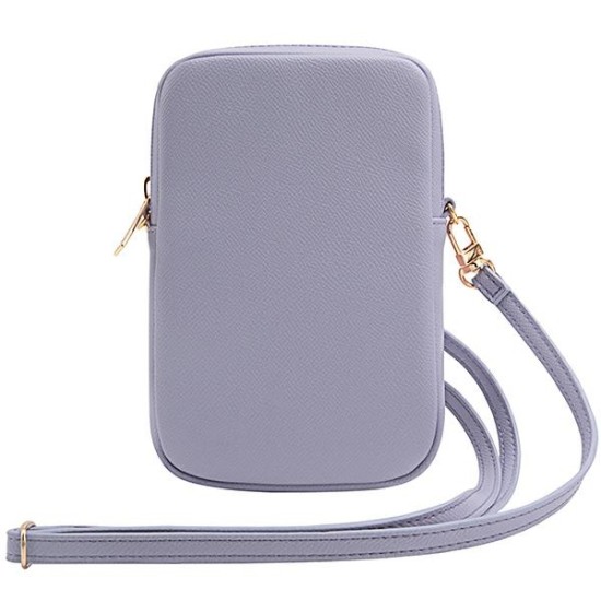 Guess Zip Triangle 4G bag - purple Guess Zip Triangle 4G bag - purple