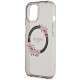 Guess IML Flowers Wreath MagSafe case for iPhone 15 / 14 / 13 - black Guess IML Flowers Wreath MagSafe case for iPhone 15 / 14 / 13 - black
