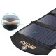 Choetech SC001 solar foldable charger 19W 2x USB-A - black Choetech SC001 solar foldable charger 19W 2x USB-A - black