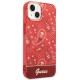 Guess GUHCP14SHGBNHR iPhone 14 6.1" red/red hardcase Bandana Paisley Guess GUHCP14SHGBNHR iPhone 14 6.1" red/red hardcase Bandana Paisley