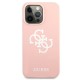 Guess Silicone 4G Logo Case for iPhone 13 Pro Max 6.7" - Pink Guess Silicone 4G Logo Case for iPhone 13 Pro Max 6.7" - Pink