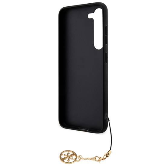 Guess 4G Charms Collection case for Samsung Galaxy A35 - black
