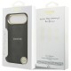 Guess 4G Stripe MagSafe case for iPhone Air - black